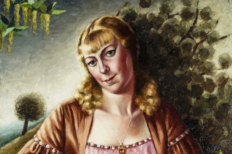 Self portrait. Around 1934. Canvas, oil. From collection of Latvian National Museum of Art. Photo: Normuns Brasliņš.